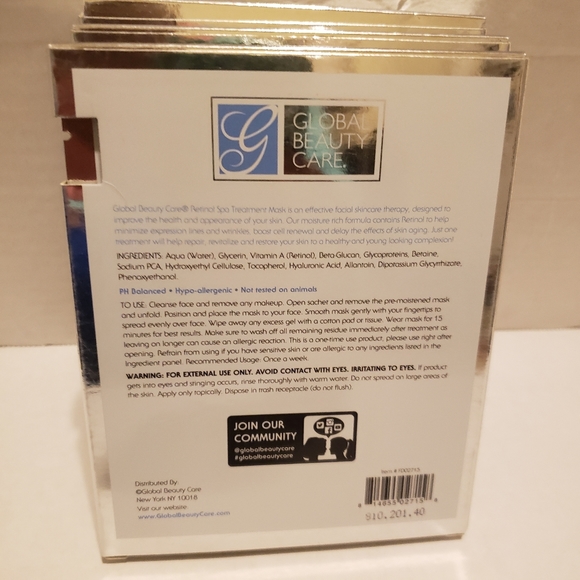 Global beauty Care facial mask - Picture 7 of 9